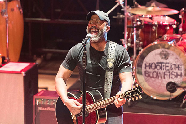 Calvin Gilmore with Hootie and the Blowfish